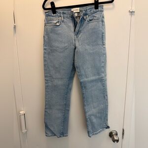 Frame Denim Le High Straight Jeans. Size 27